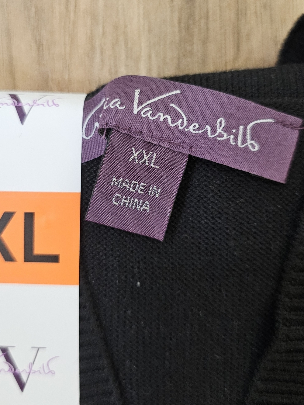 Gloria Vanderbilt Open Front Cardigan - Picture 5 of 6